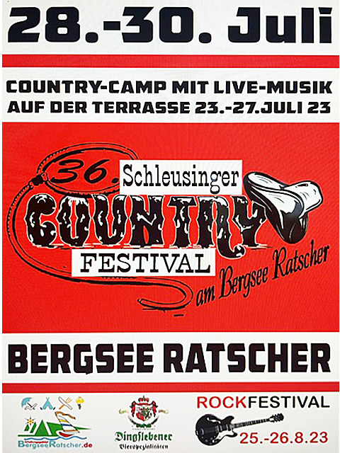 36. Schleusinger Countryfestival am Bergsee Ratscher